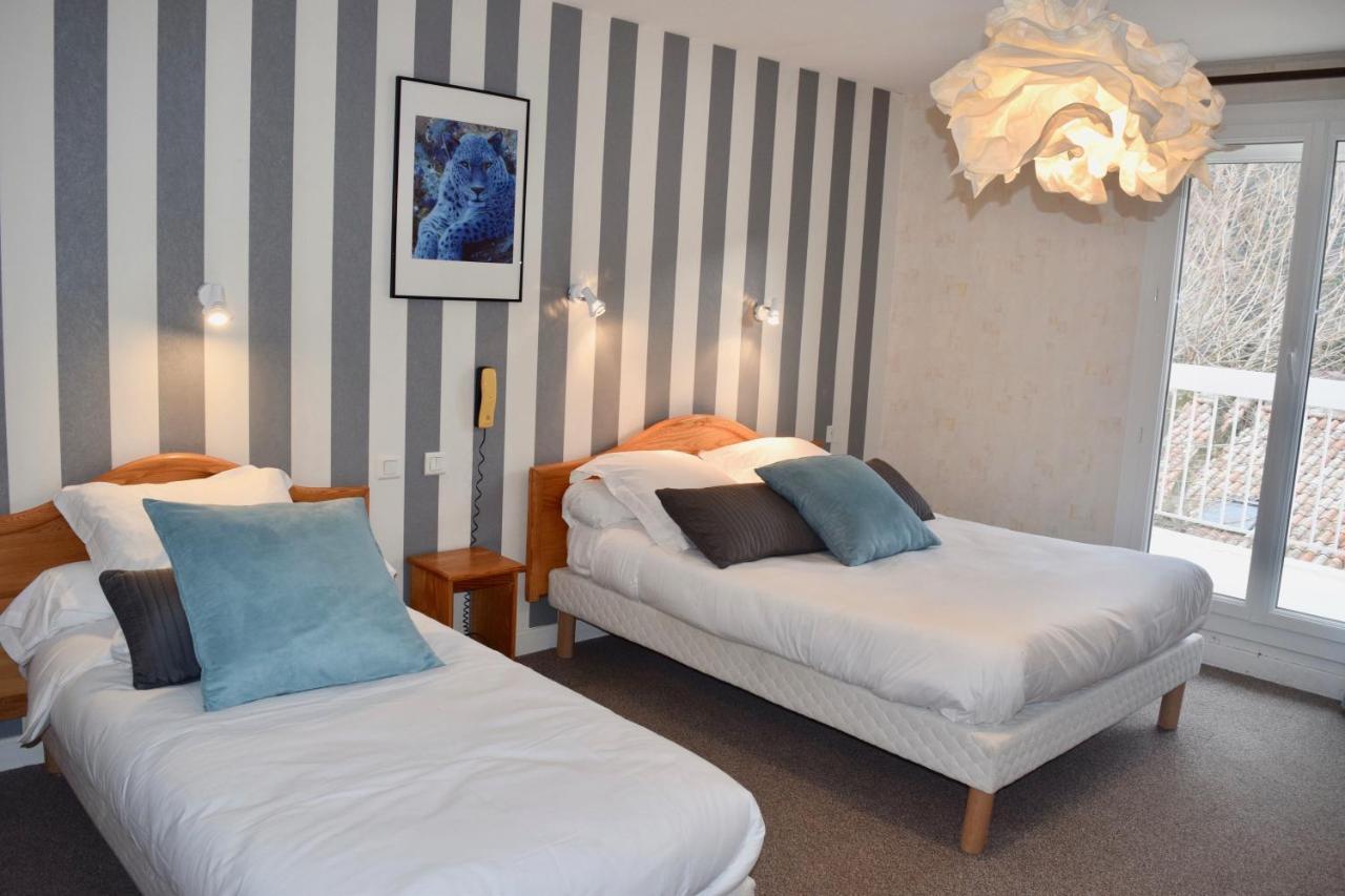 Hotel Et Appartements Les Platanes Thueyts Zewnętrze zdjęcie