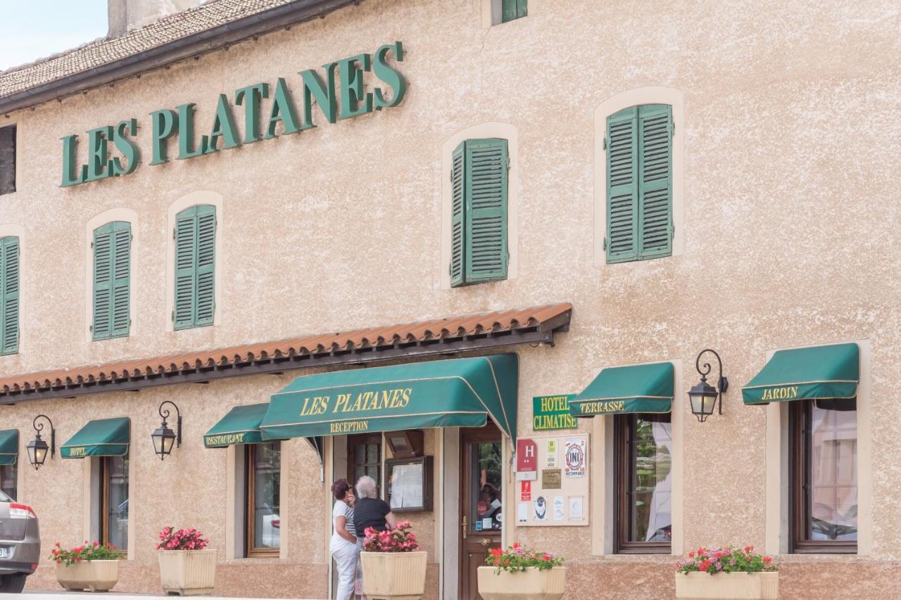 Hotel Et Appartements Les Platanes Thueyts Zewnętrze zdjęcie