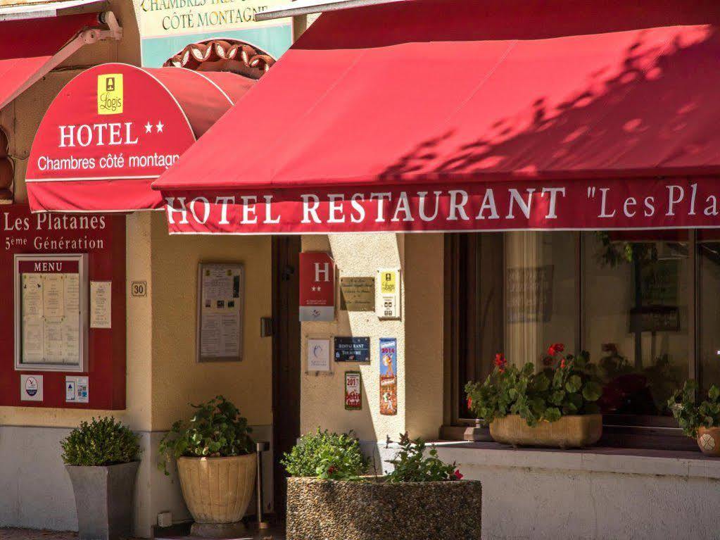 Hotel Et Appartements Les Platanes Thueyts Zewnętrze zdjęcie